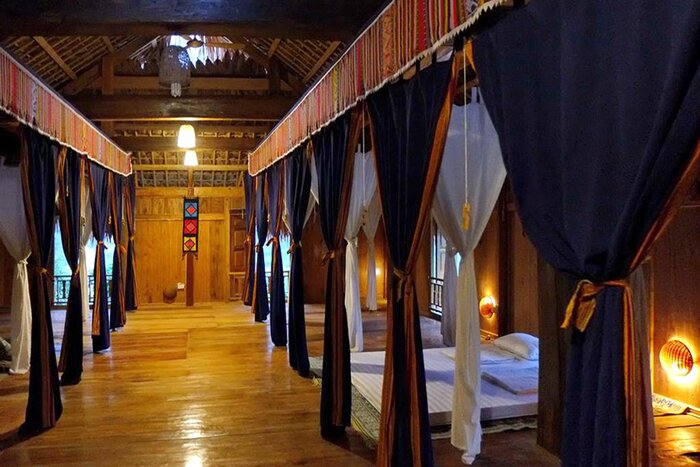 Séjournez dans maison sur pilotis à Mai Chau