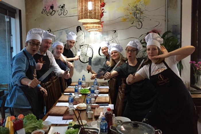 La joie de meilleur restaurant traditionnel de Hanoï