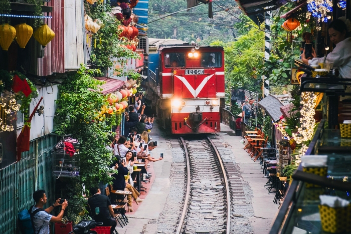 La rue du Train dynamise un itin&eacute;raire de 2 jours &agrave; Hanoi