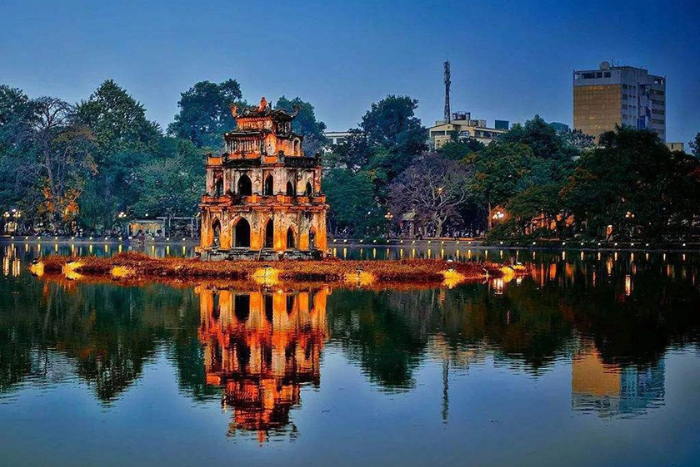 Que faire à Hanoi en 3 jours? Découvrir le lac Hoan Kiem au centre du Vieux Quartier