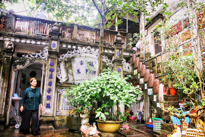 Ruines du vieux village de Bat Trang