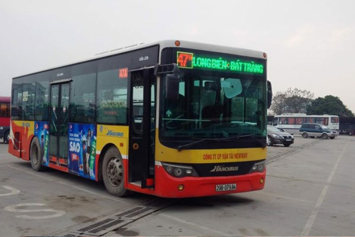 Bus numéro 47 jusqu'à Bat Trang