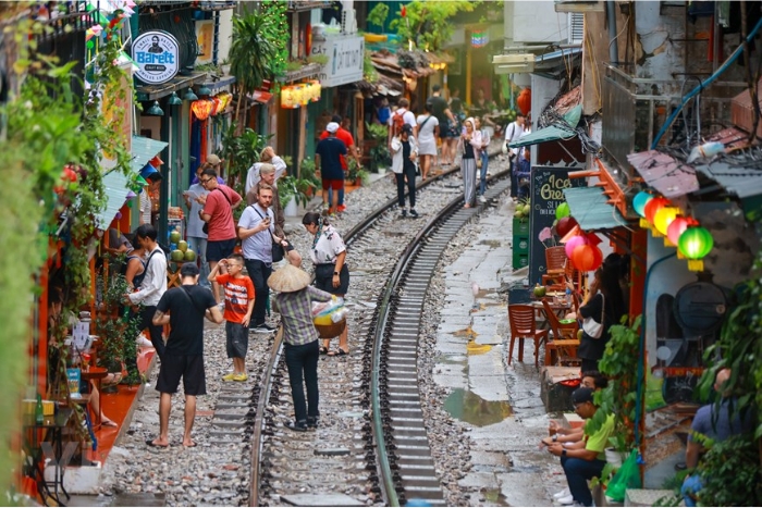 Comment se rendre à la rue des train Hanoï ?