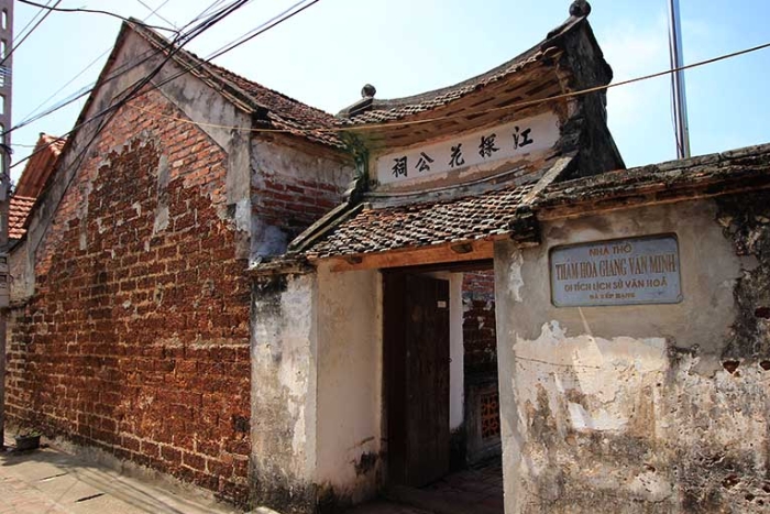 La maison de culte de Giang Van Minh