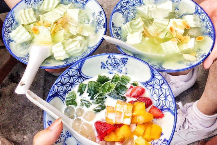 Une fin parfaite pour votre visite gastronomique à moto à Hanoi - le chè