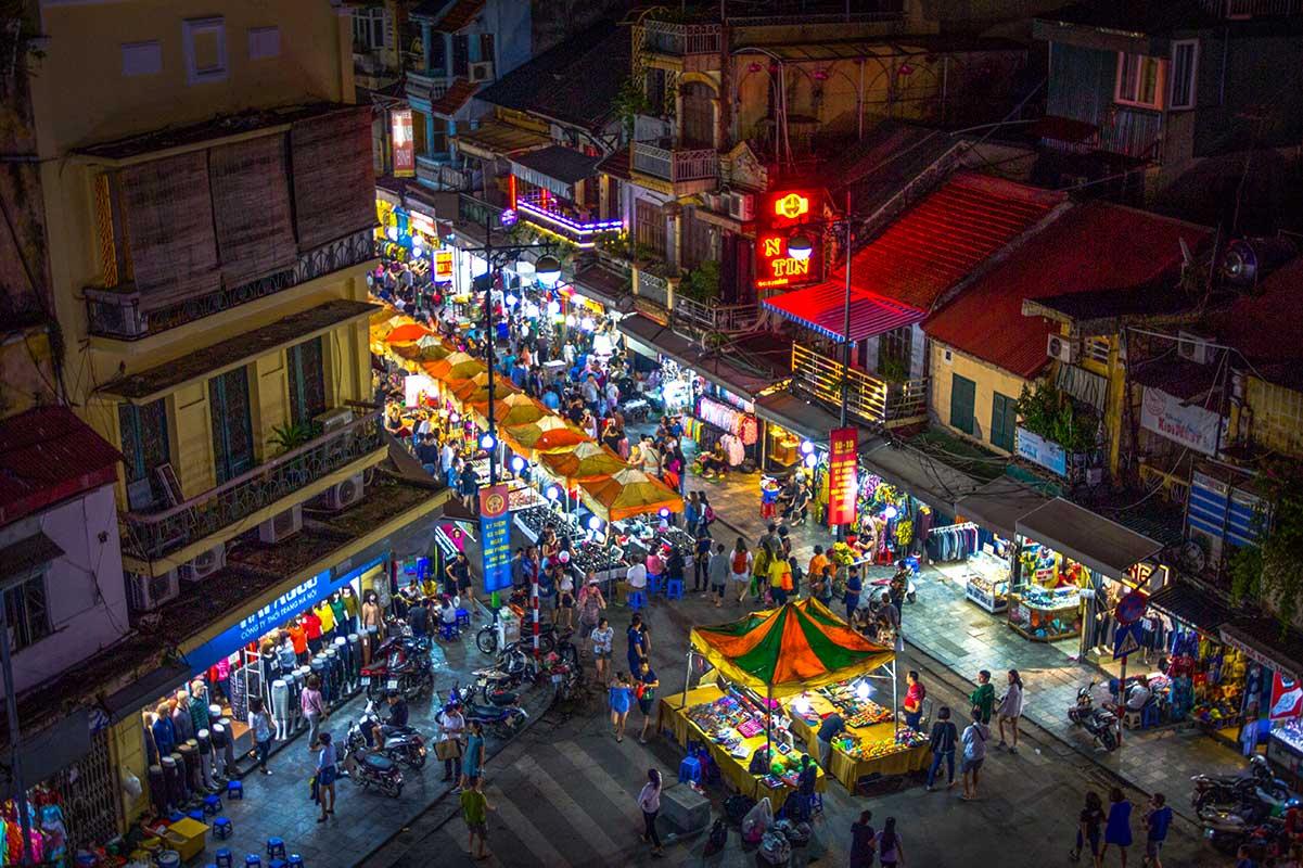 Hanoï la nuit
