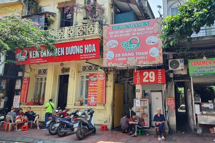 Caramen hàng than - Le flan à la mode de Hanoi