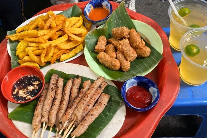 Nem chua nướng Ấu Triệu