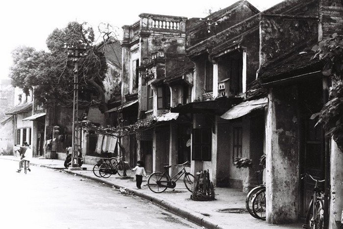 Le vieux quartier de Hanoi pendant la période coloniale française