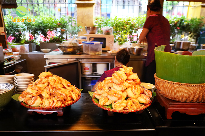 Les pâtisseries aux crevettes