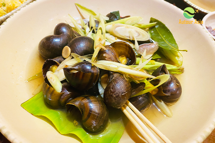 Escargots vapeur à la citronnelle