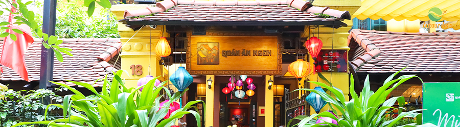 Le restaurant Quan An Ngon Hanoi - 18 rue de Phan Boi Chau
