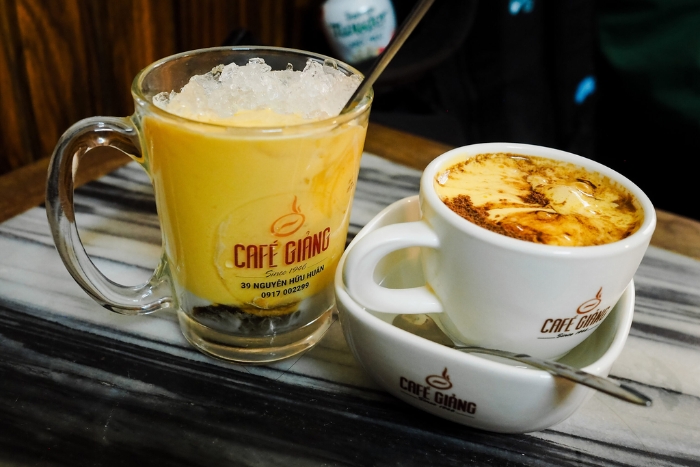Caf&eacute; aux &oelig;ufs - incontournable de la cuisine vietnamienne