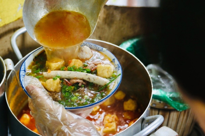Bun rieu à Hanoi