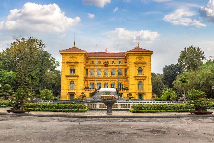 Le palais présidentiel