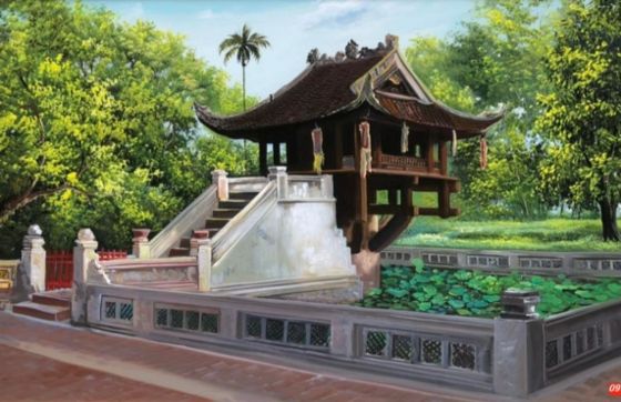 Pagode Au Pilier Unique Hanoï - Monument Incontournable Du Vietnam