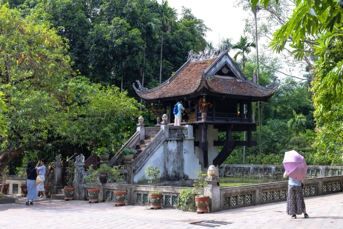 Porte Tam Quan, entrée de la Pagode au Pilier Unique, Hanoï