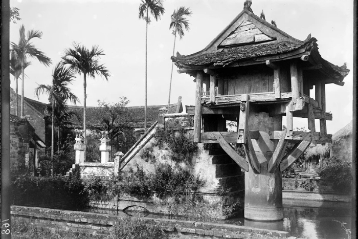 La Pagode au Pilier Unique pendant la période coloniale française
