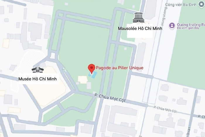La Pagode au Pilier Unique pendant la période coloniale française