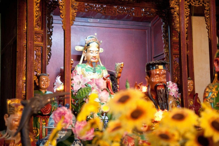La statue de Van Xuong De Quan