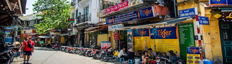Visite vieux quartier Hanoi