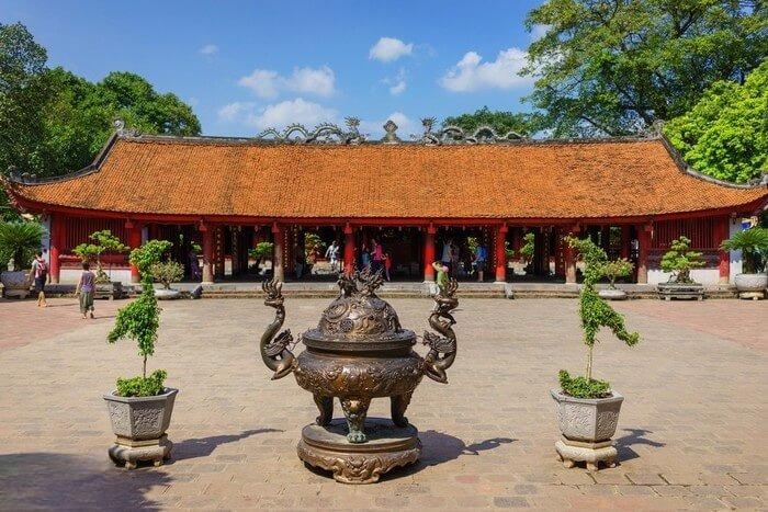 Maison Thai Hoc dans le Temple de la Littérature