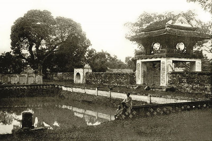 Le Temple de la Littérature de Hanoi dans le passé