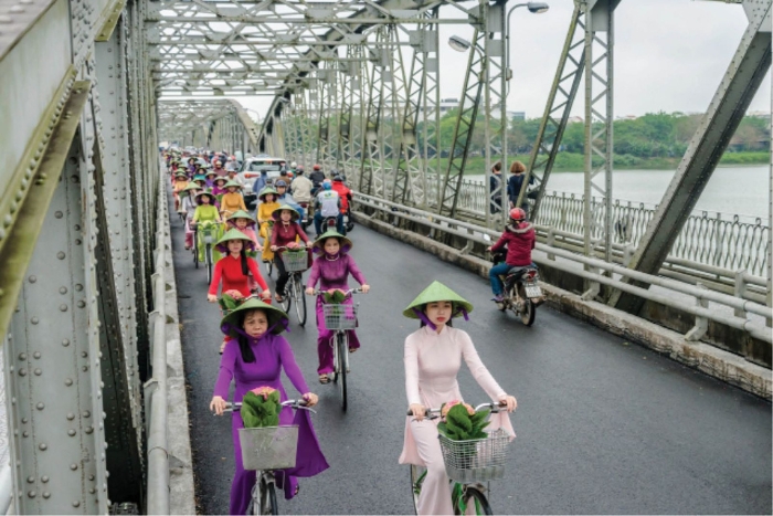 Le pont Truong Tien