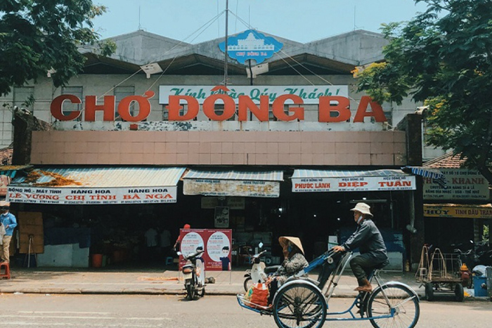 Marché de Dong Ba, bon lieu pour faire du shopping à Hué