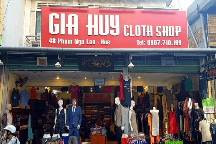 Gia Huy Silk Tailor Shop, meilleure boutique de tailleur à Hue