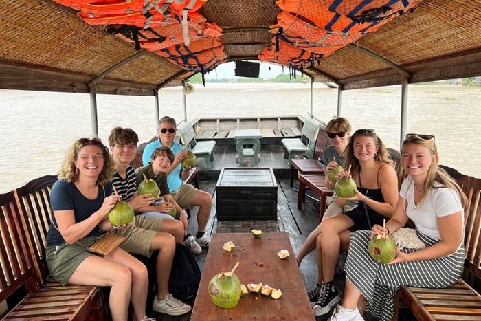 Voyage de Ho Chi Minh-Ville au delta du Mékong en sampan