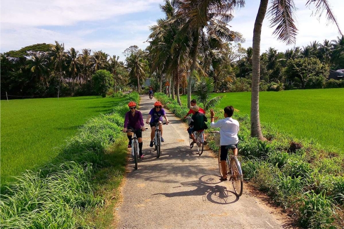 Exploration Ben Tre en vélo 