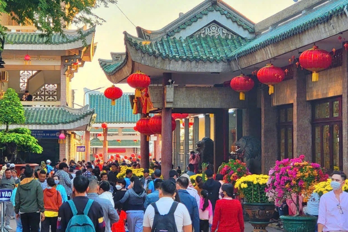 Visiter la pagode de Tay An dans l'itinérảie 5 jours Mékong