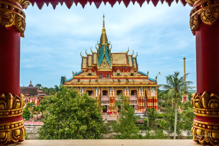 Où aller à Ca Mau - Bac Lieu en 4 jours ? La célèbre Pagode Ghositaram