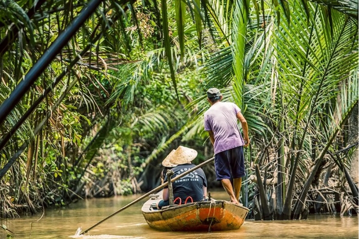 Ben Tre, "terre des cocotiers" au Vietnam