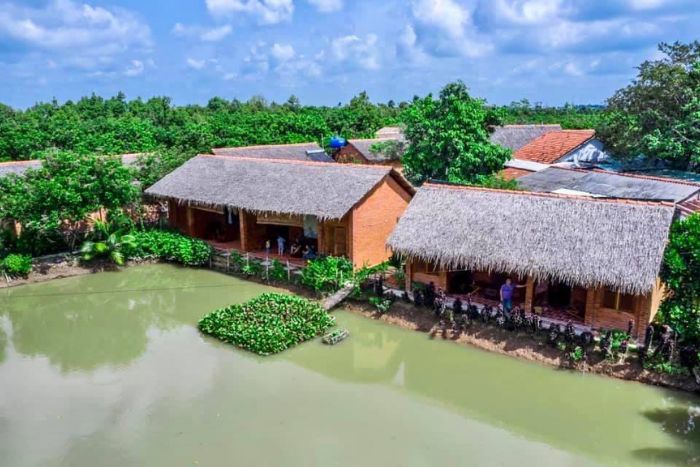 Passer une nuit chez l&rsquo;habitant au M&eacute;kong