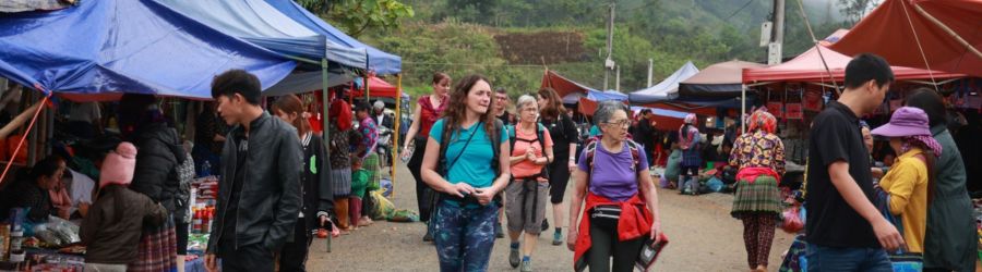 Marché de Coc Ly à Bac Ha, au nord du Vietnam