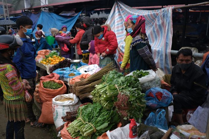 Le marché de Lung Phinh Bac Ha se déroule chaque vendredi