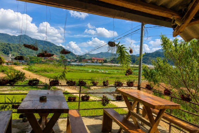 S&eacute;jour au c&oelig;ur des paysages de Ta Phin Homestay