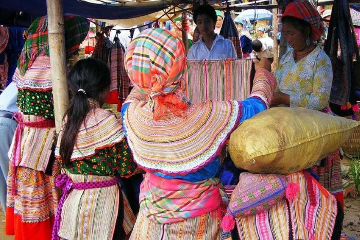 Marché ethnique de Ta Phin Sapa