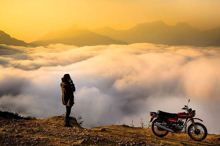 Une moto, c'est sûrement pour ceux qui aiment l'aventure