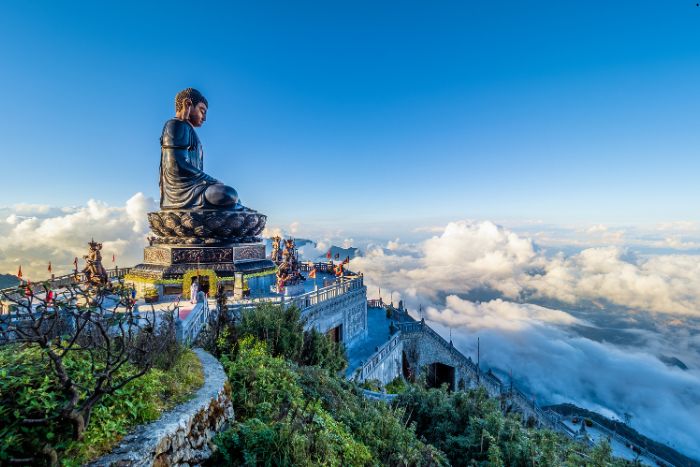 Que voir sur la carte de voyage de Sapa ? Le mont Fansipan