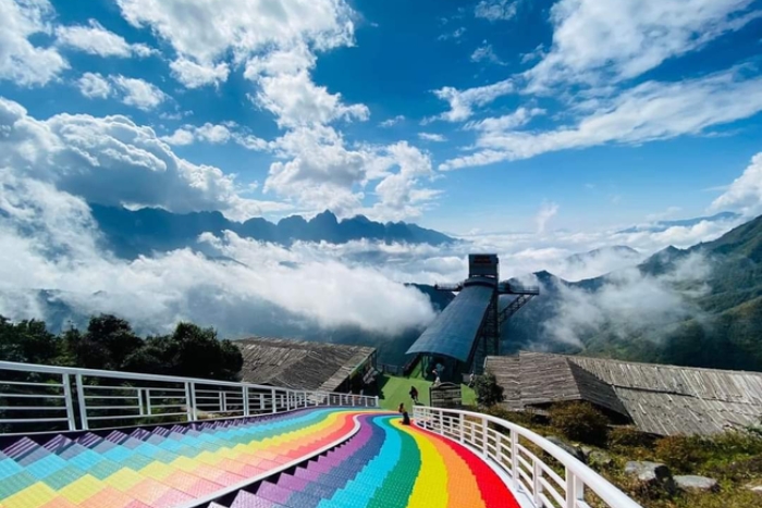 Pont de verre de Rong May