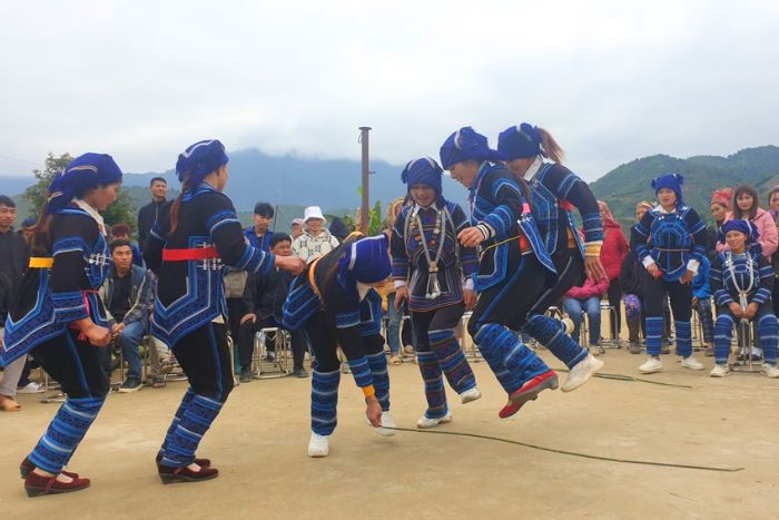 Fête traditionnelle Kho Gia Gia de l’ethnie Ha Nhi à Y Ty