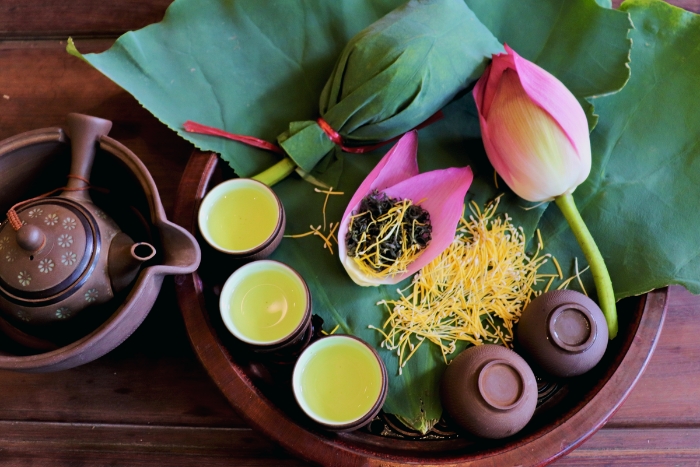 Thé au lotus du Vietnam