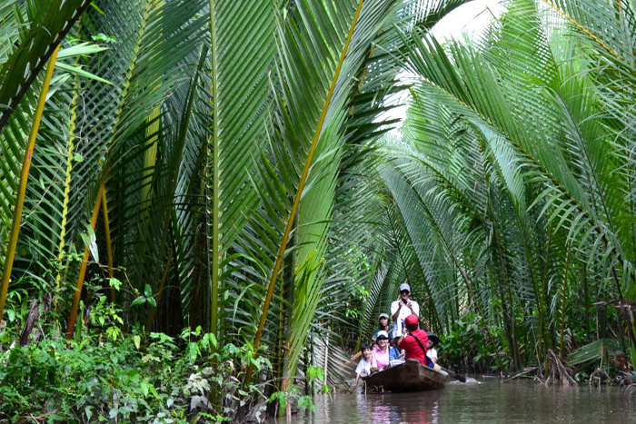 Faire une croisière sur la rivière Mekong à Cai Be