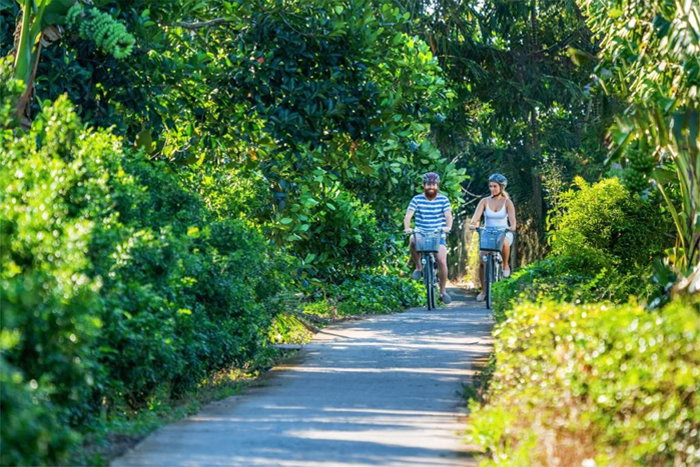 Faire du vélo à Cai Be