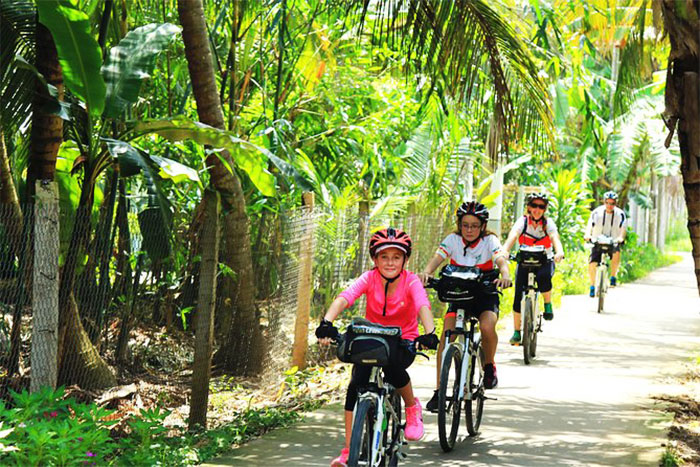 Excursions à vélo à My Tho