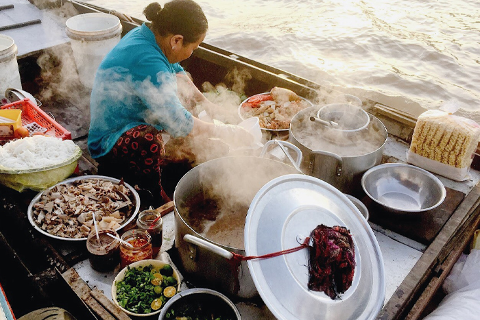 La cuisine du delta du Mékong à Cai Be
