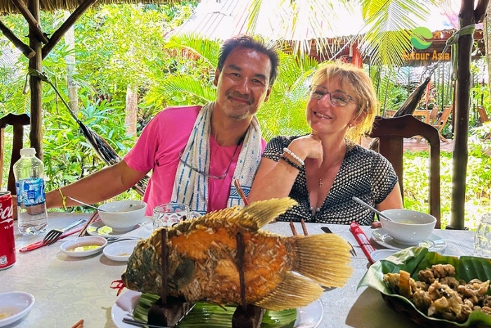 D&eacute;guster la cuisine locale dans le delta du M&eacute;kong